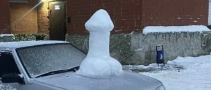 Russian City Faces Outbreak of Snow Penises